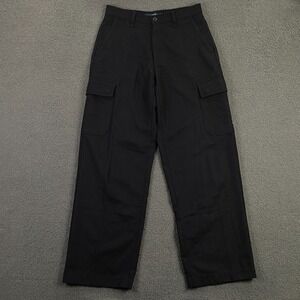 Vintage Gap Wool Cargo Pants Mens 30x32 Navy Blue Straight Relaxed Hunt Military